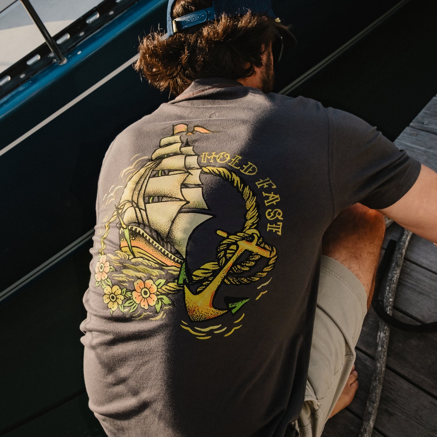 HFTTMM Cotton Pocket T-Shirt - Antique Black