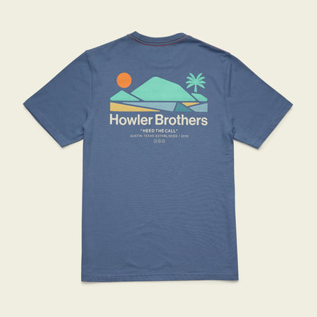 Bahía de Howler T-Shirt - Blue Horizon – HOWLER BROTHERS