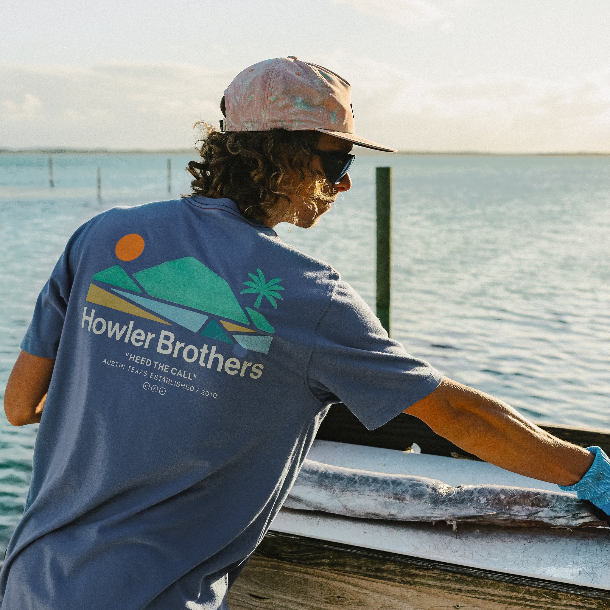 Bahía de Howler T-Shirt - Blue Horizon – HOWLER BROTHERS