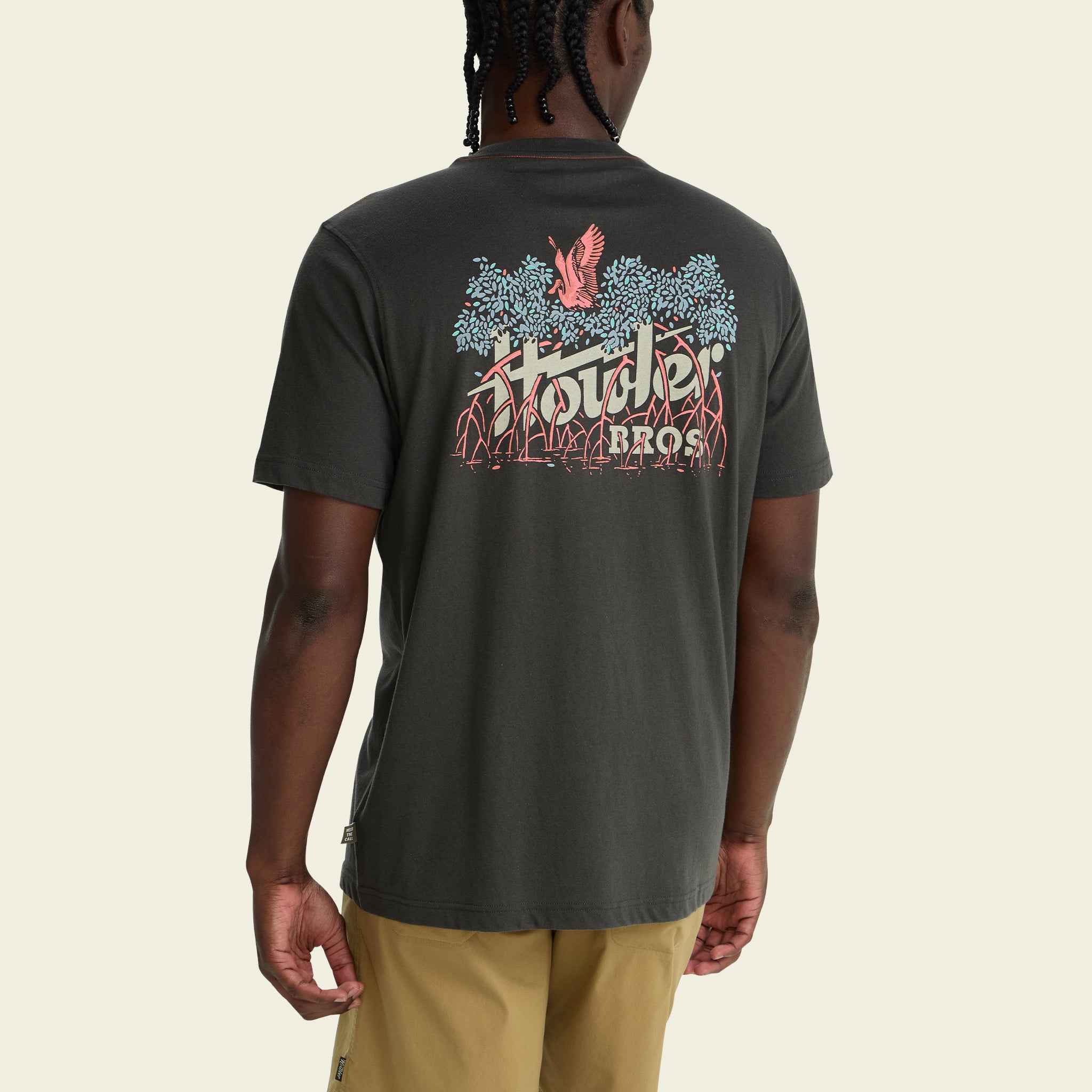 Electric Mangroves T-Shirt - Antique Black – HOWLER BROTHERS