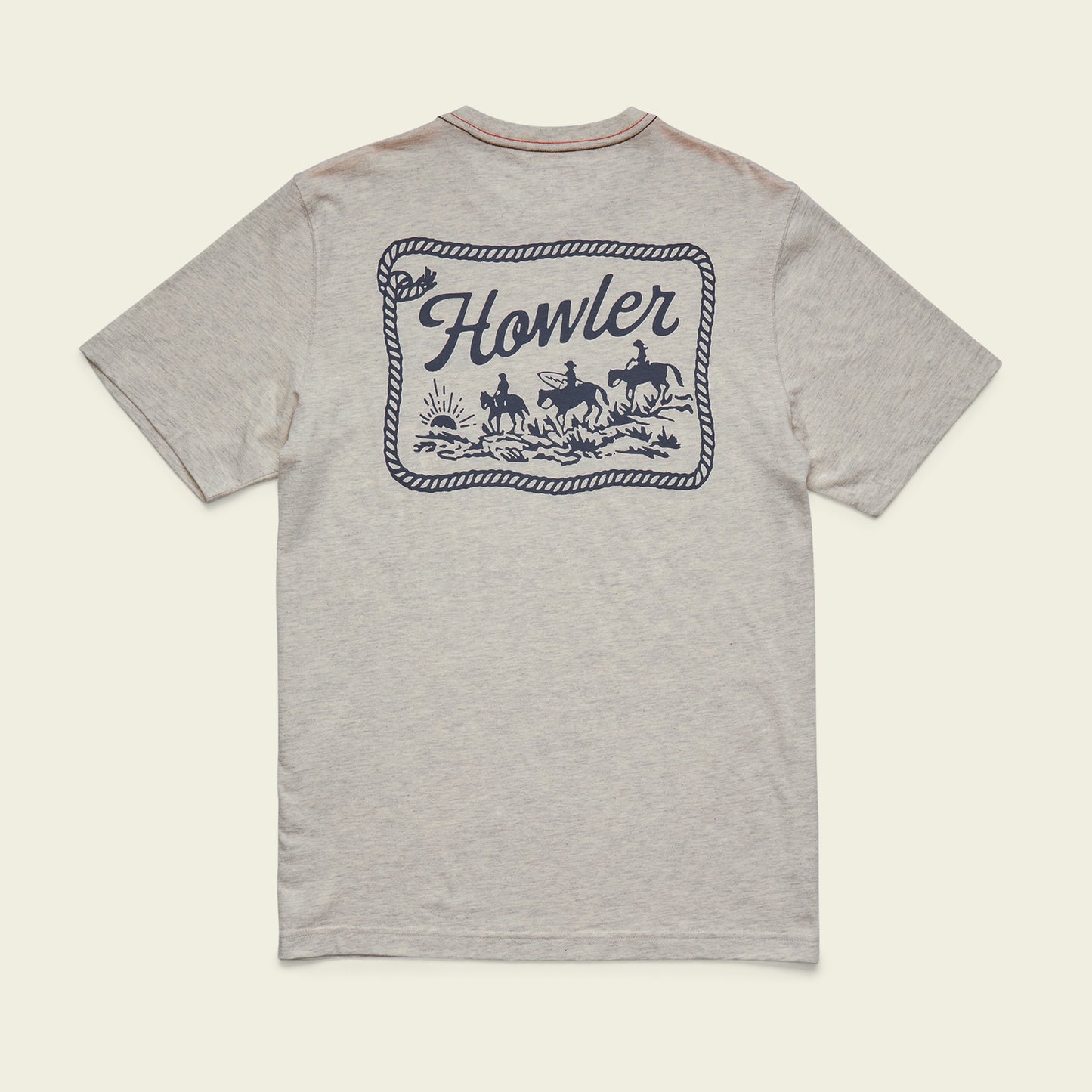 Howler Posse T-Shirt - Heather Grey