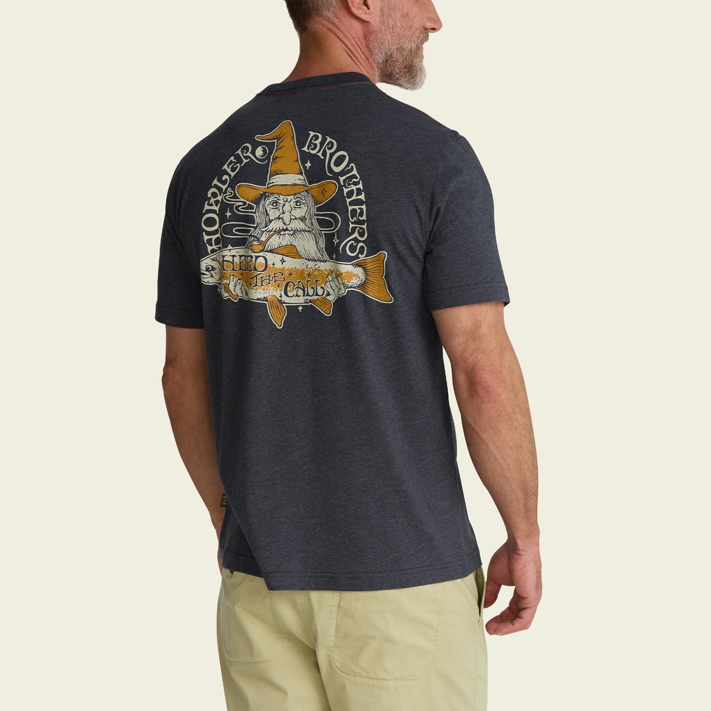 River Wizard T-Shirt - Navy Heather