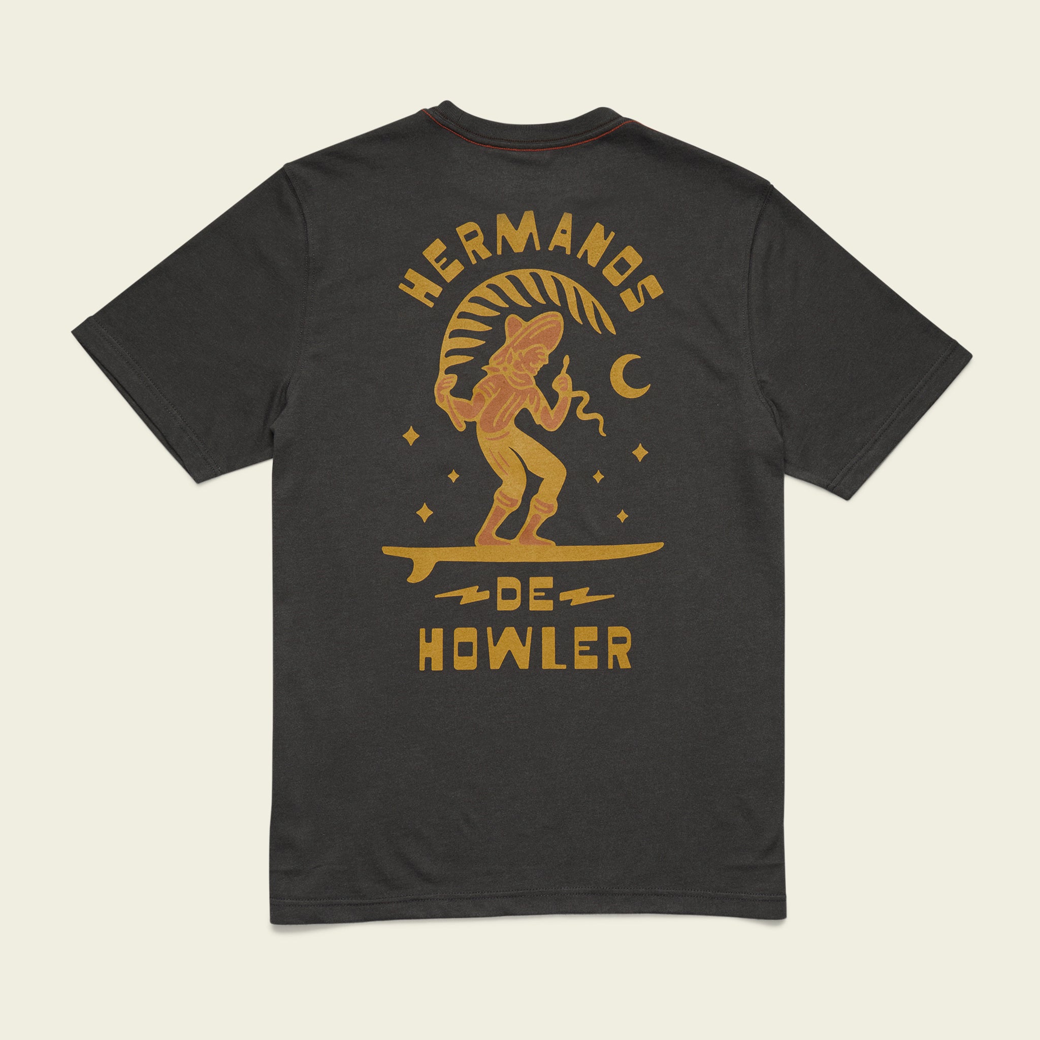 Serpiente Offerings T-Shirt - Antique Black – HOWLER BROTHERS