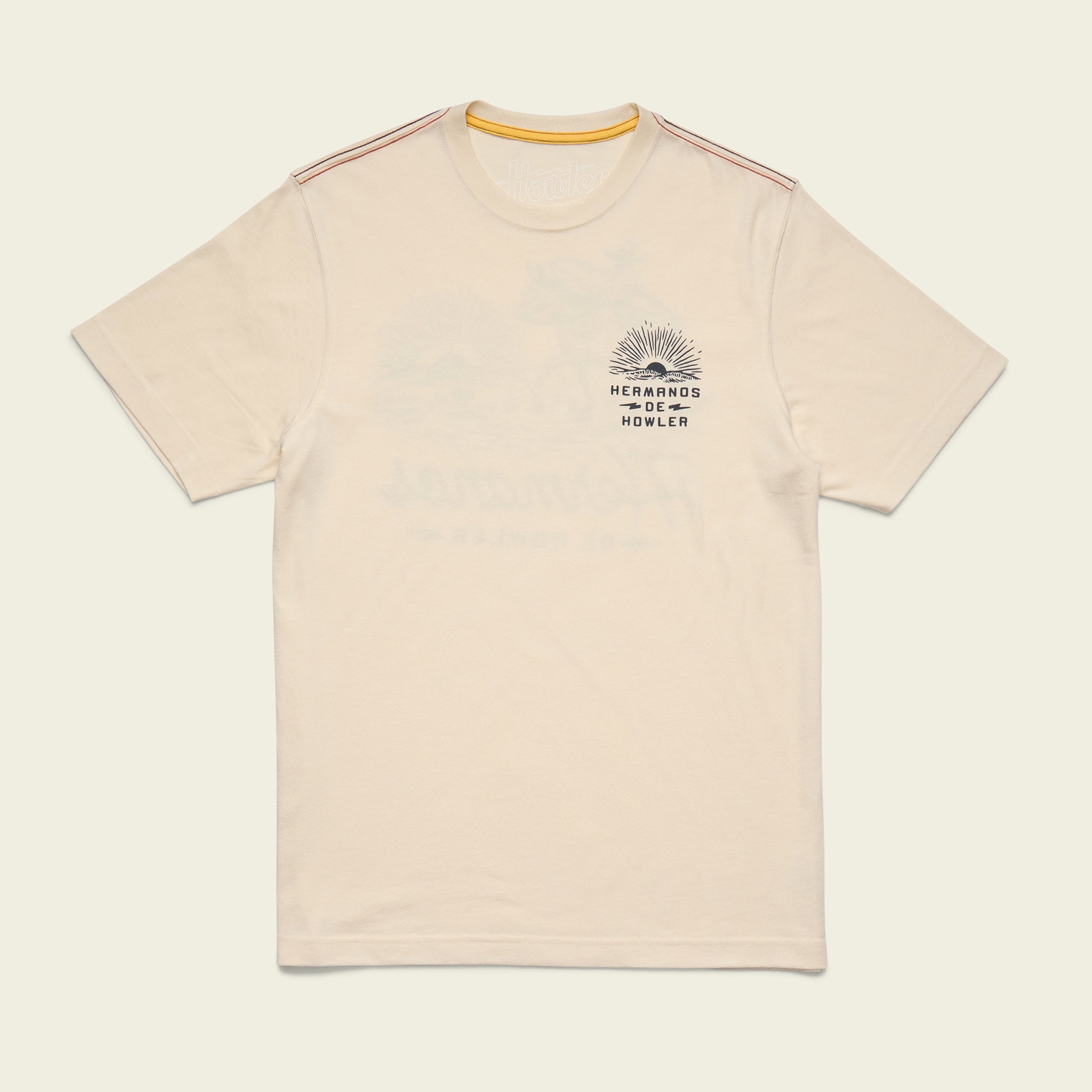 Sunset Rider T-Shirt - Natural – HOWLER BROTHERS