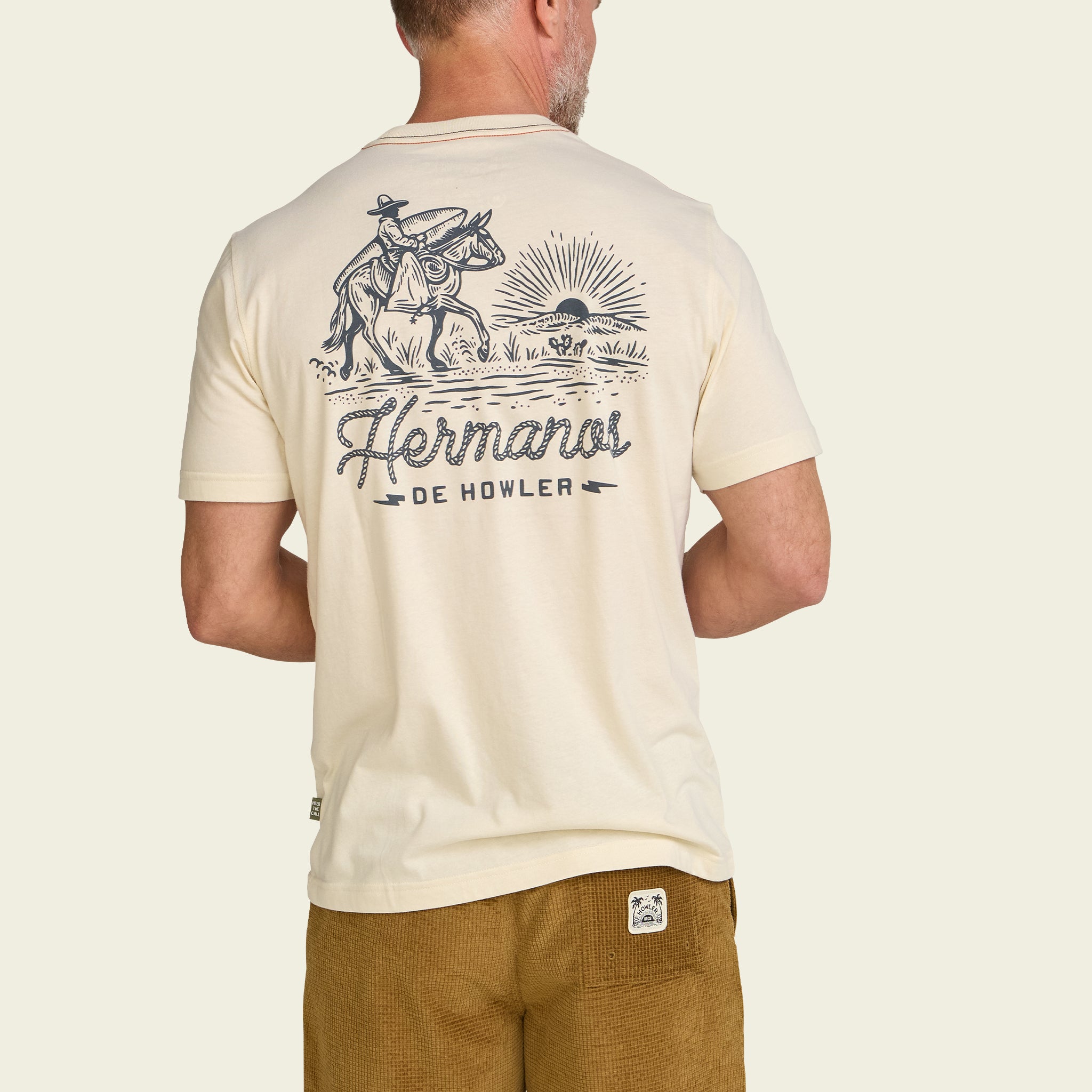 Sunset Rider T-Shirt - Natural – HOWLER BROTHERS