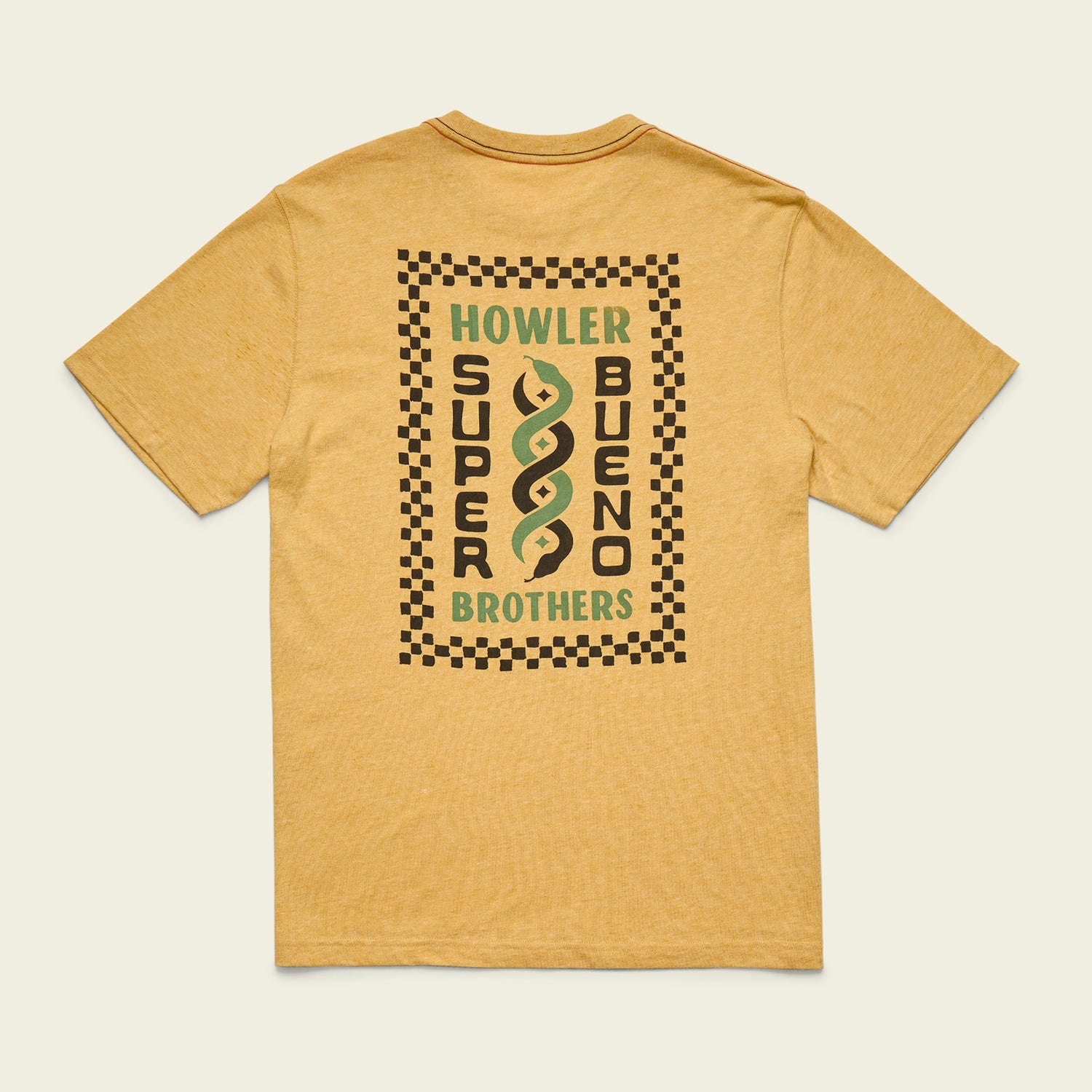 Super Bueno Serpientes T-Shirt - Honey Heather