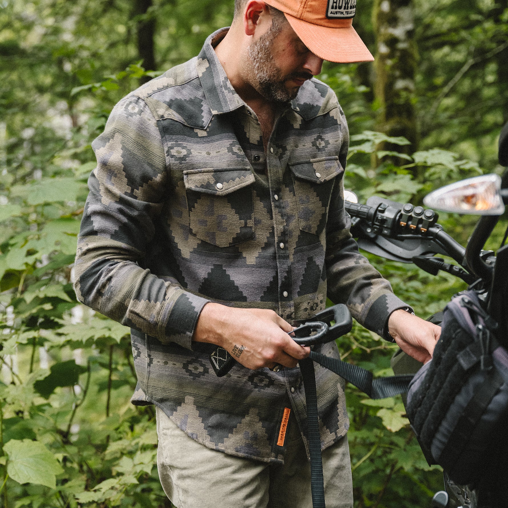 Sheridan Flannel - Mitla Motifs : Dusk – HOWLER BROTHERS