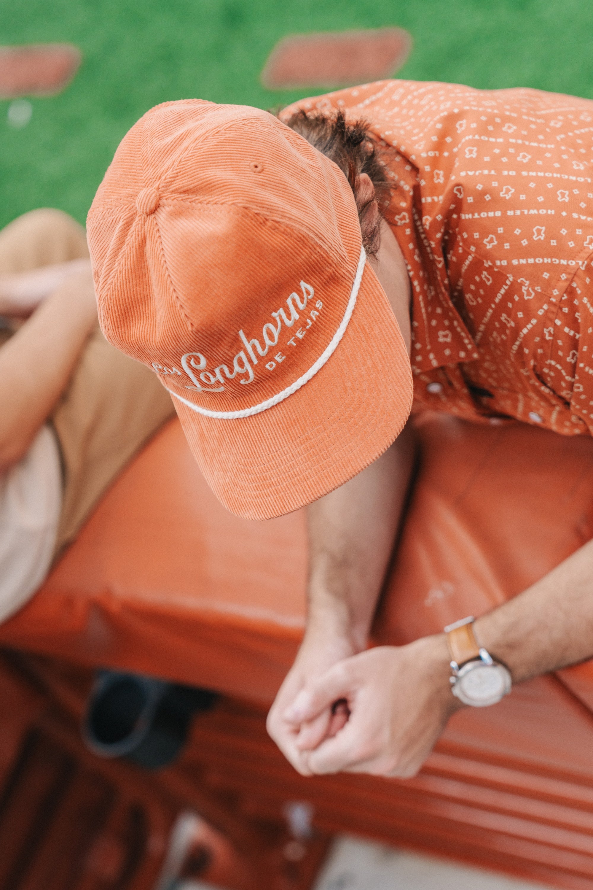 HOWLER BROS YETI 2024 2020 BURNT ORANGE VISOR RARE UT TEXAS CLAY LONGHORNS