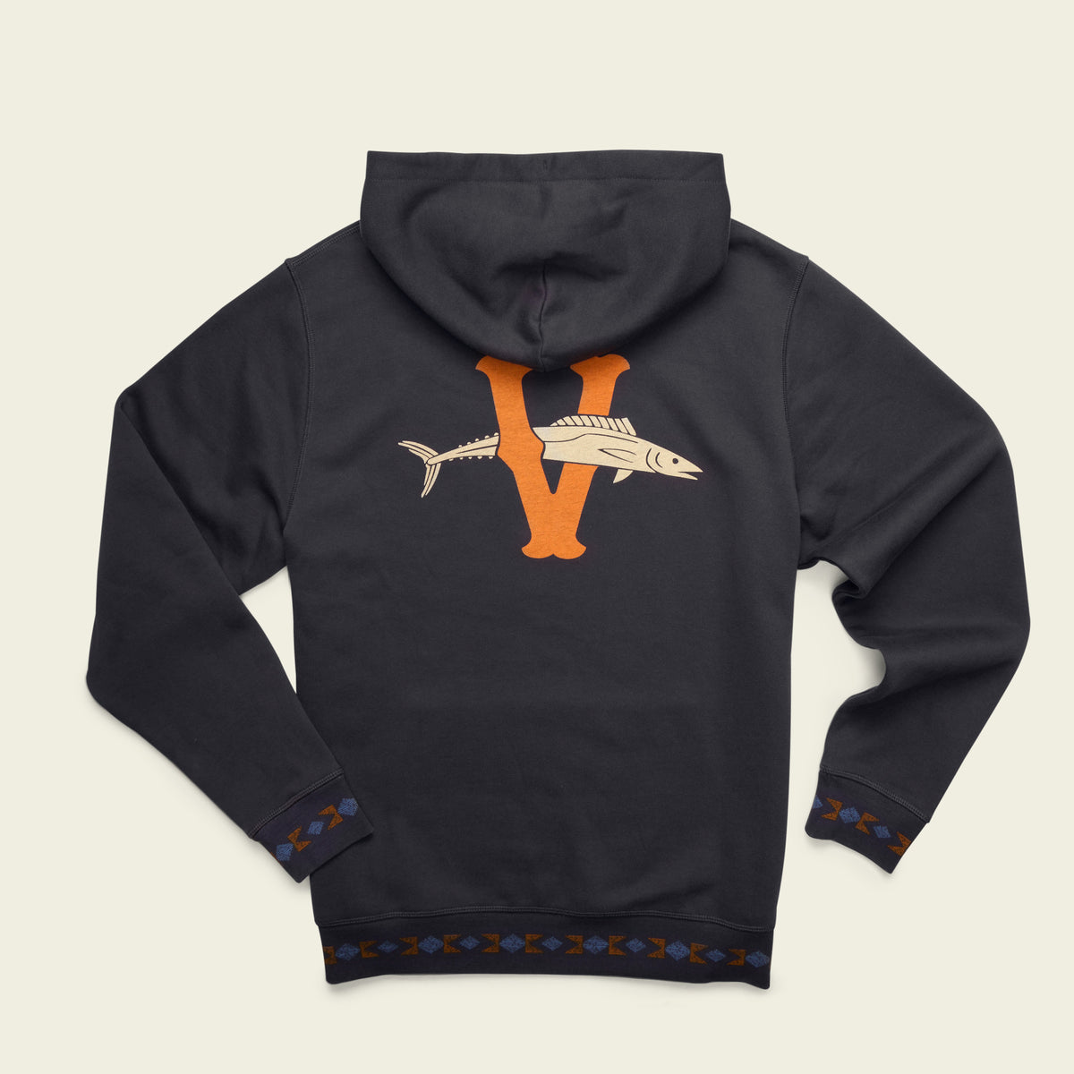 UVA Leaping Hoo Hoodie -  Cavalier Blue - View 8