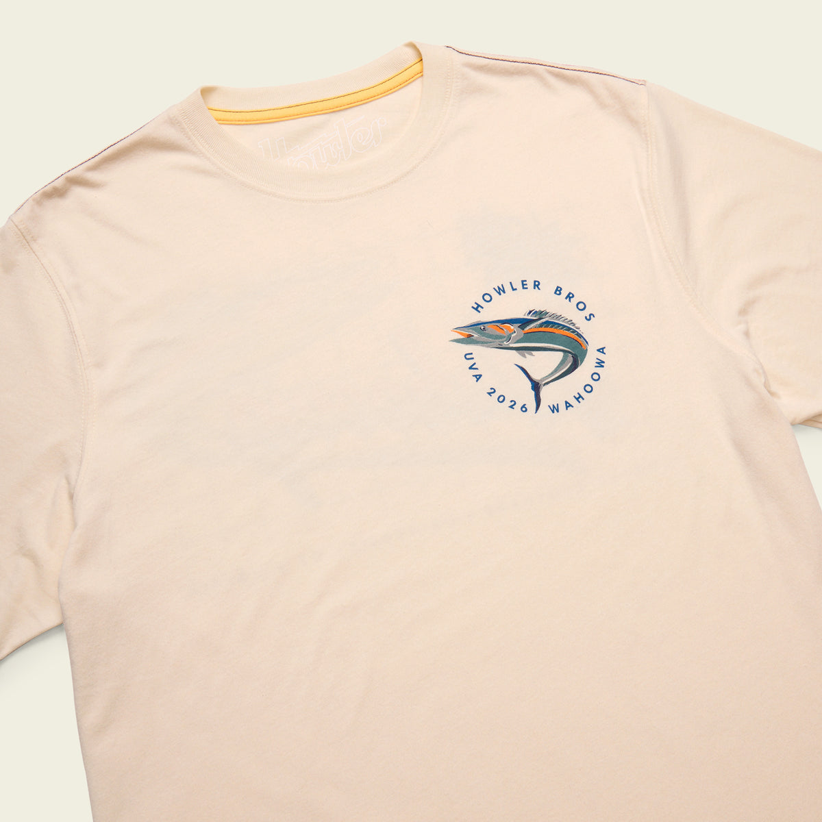 Wahoo Matrix T-Shirt - Wahoo Matrix : Parchment - View 3