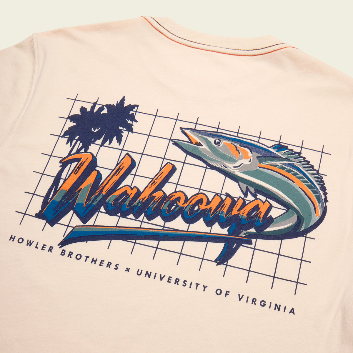 Wahoo Matrix T-Shirt - Wahoo Matrix : Parchment - View 6