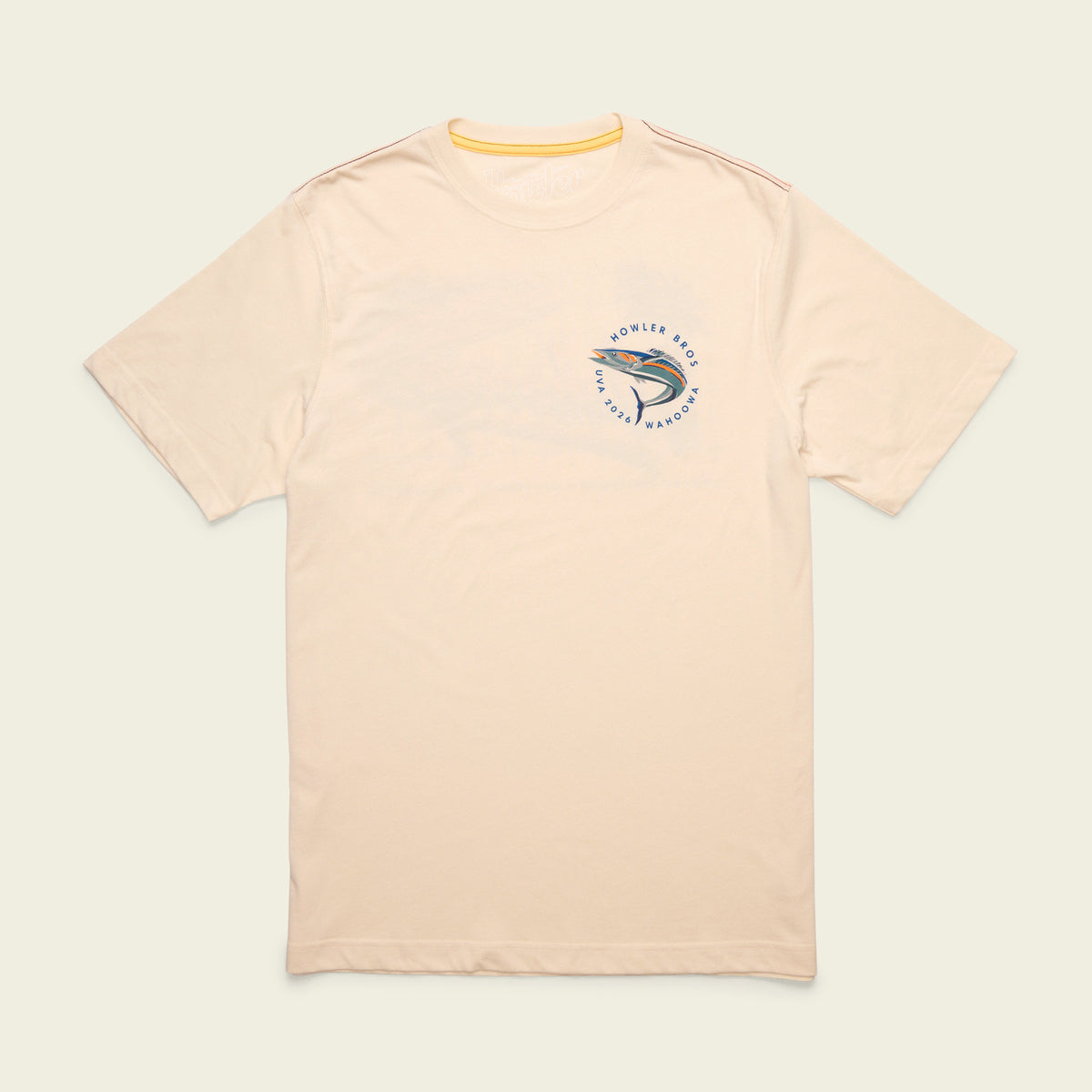 Wahoo Matrix T-Shirt - Wahoo Matrix : Parchment - View 4