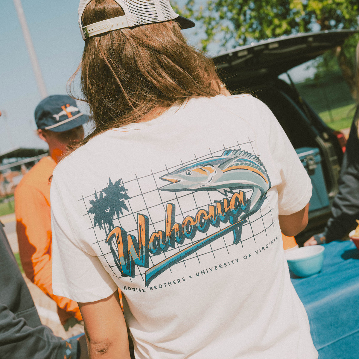 Wahoo Matrix T-Shirt - Wahoo Matrix : Parchment - View 2