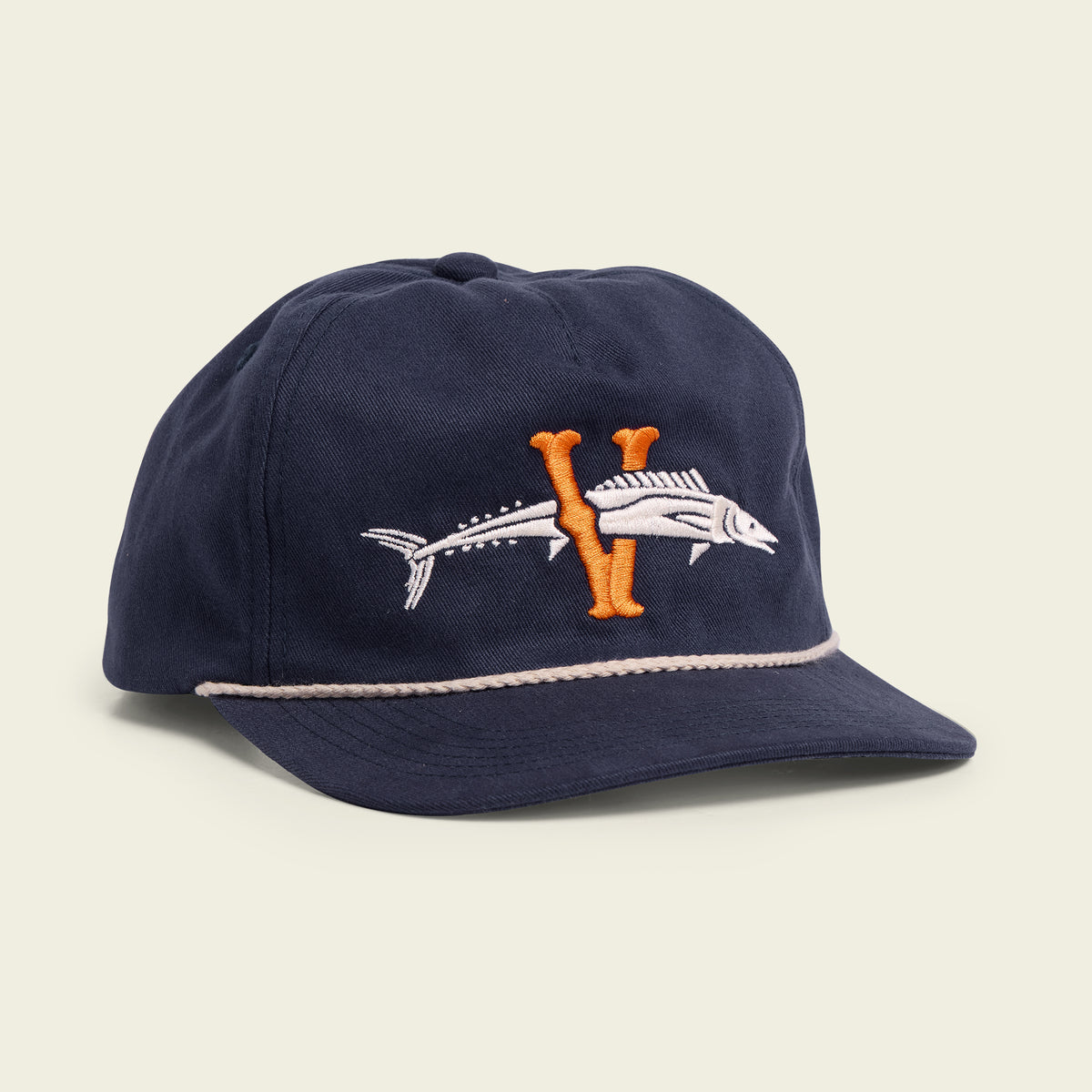 UVA Snapback -  Leaping Hoo : Cavalier Blue - View 1