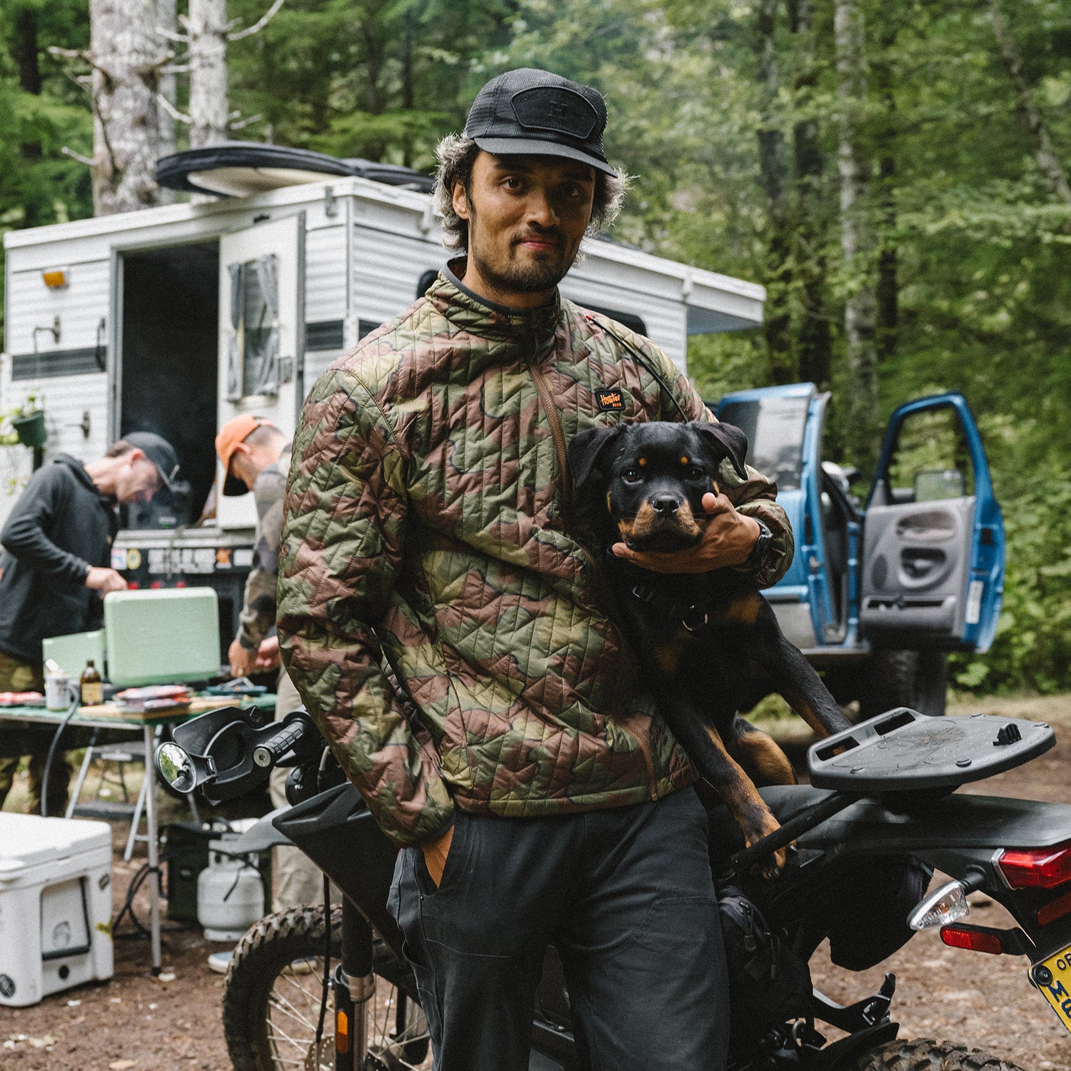 Voltage Quilted Jacket - Mimetico : Fatigue