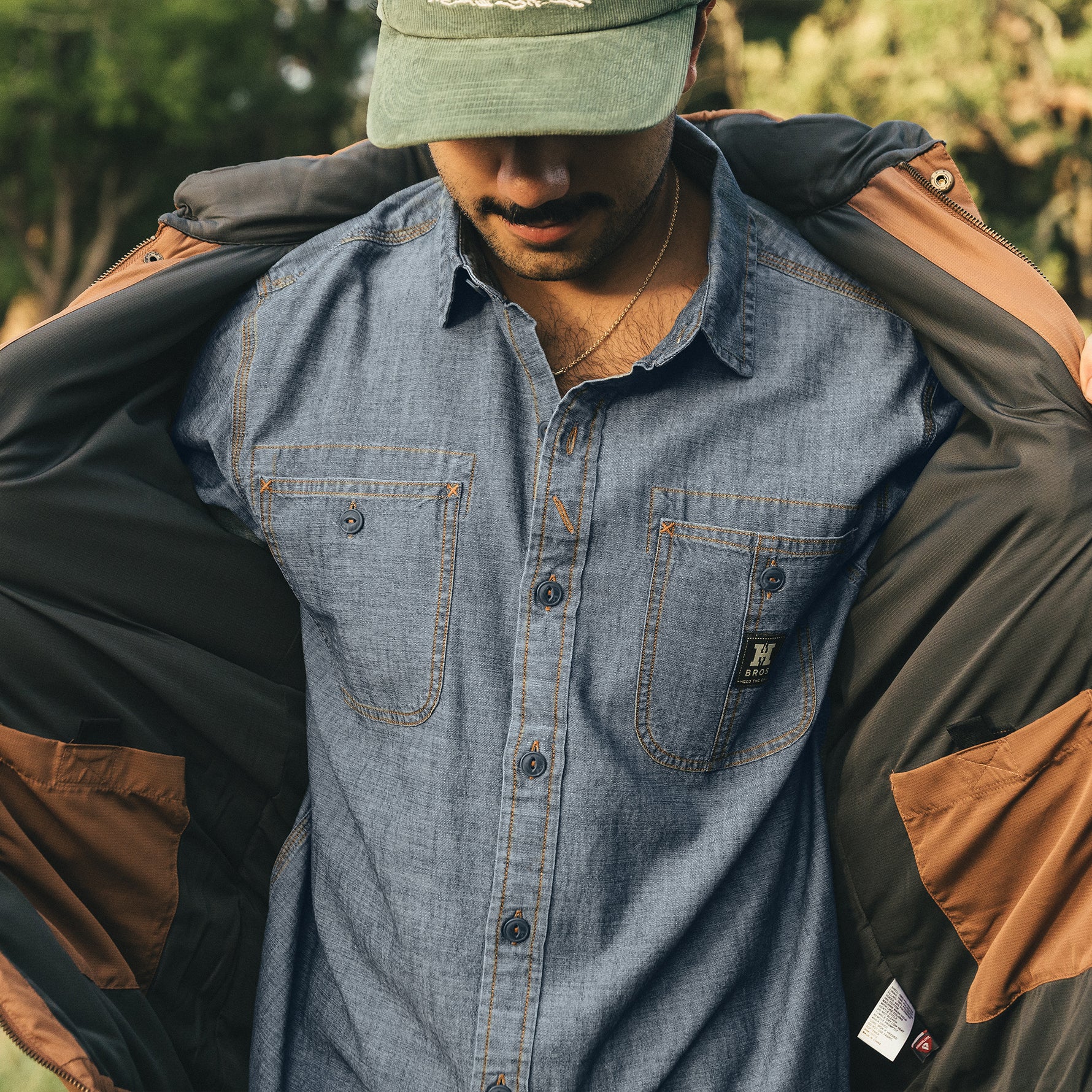 Tallier Work Shirt - Washed Blue Chambray – HOWLER BROTHERS