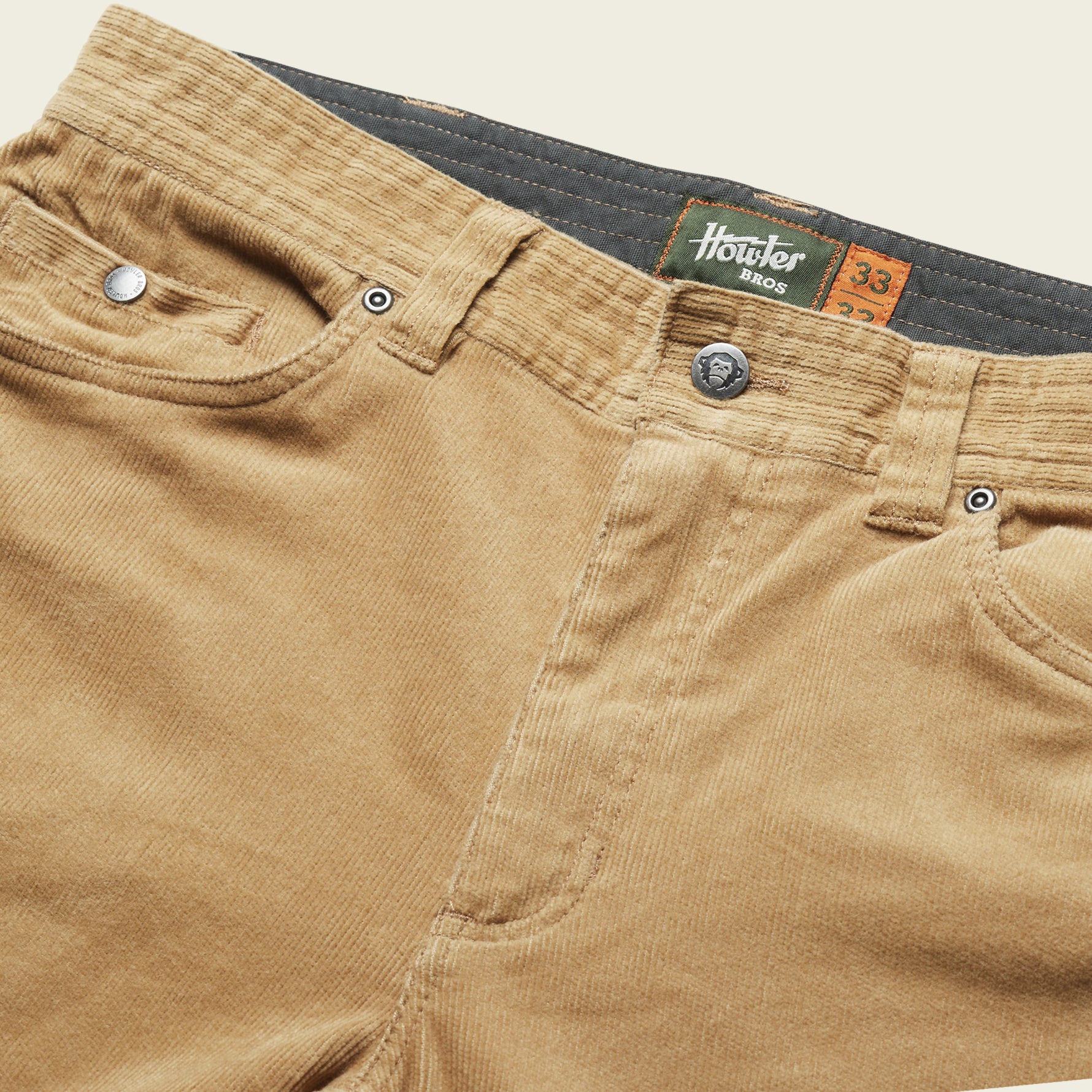 Buy Sport Men Brown Flat Front Corduroy Trousers online | Looksgud.in