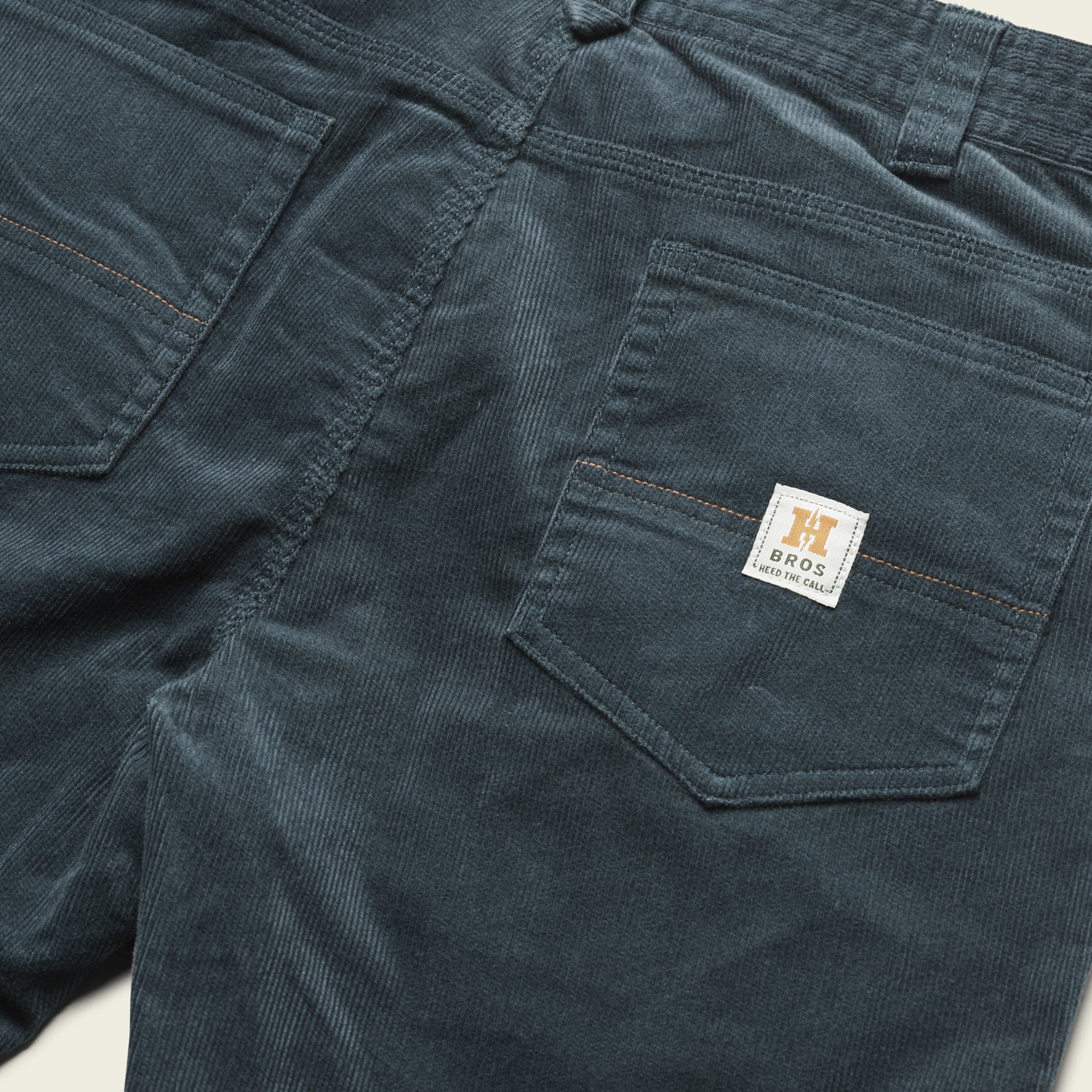 Frontside 5-Pocket Corduroy Pants - Dark Slate Blue – HOWLER