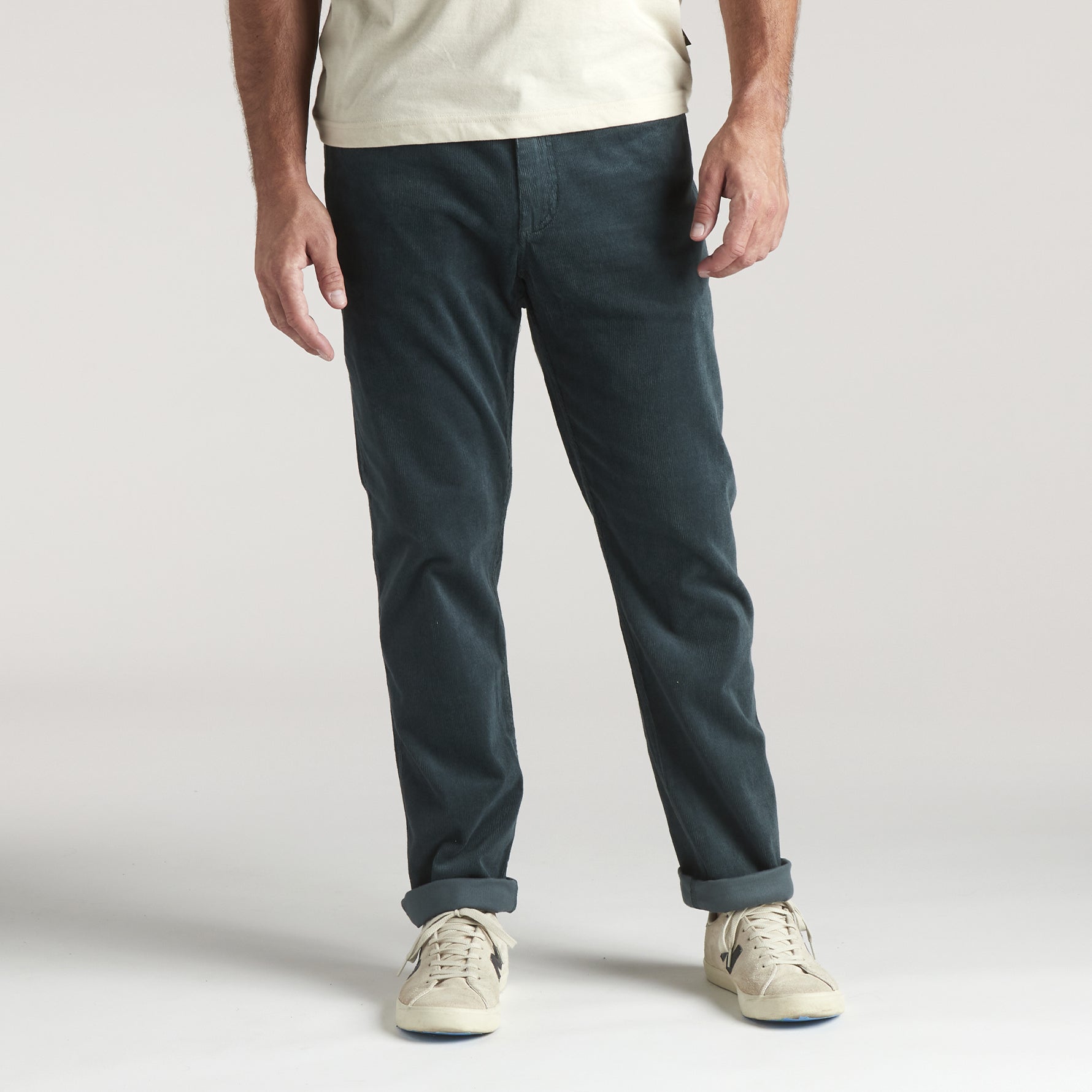 Frontside 5 Pocket Corduroy Pants Dark Slate Blue HOWLER BROTHERS