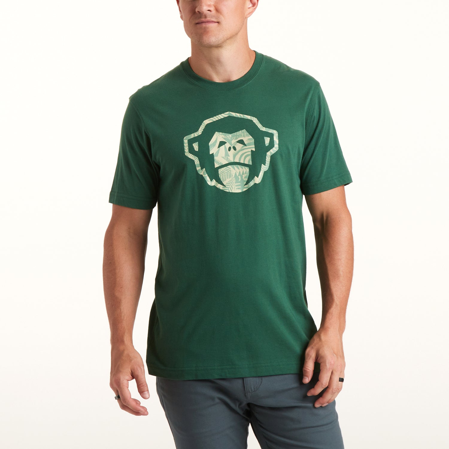 El Mono Woodblock T-Shirt