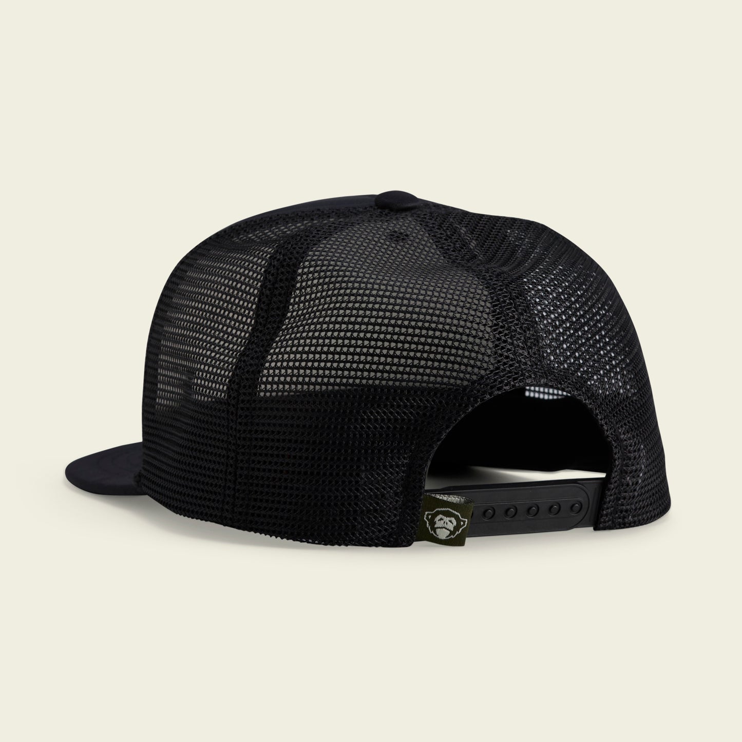 Howler Brothers Los Hermanos Fade Structured Snapback Hat - Black